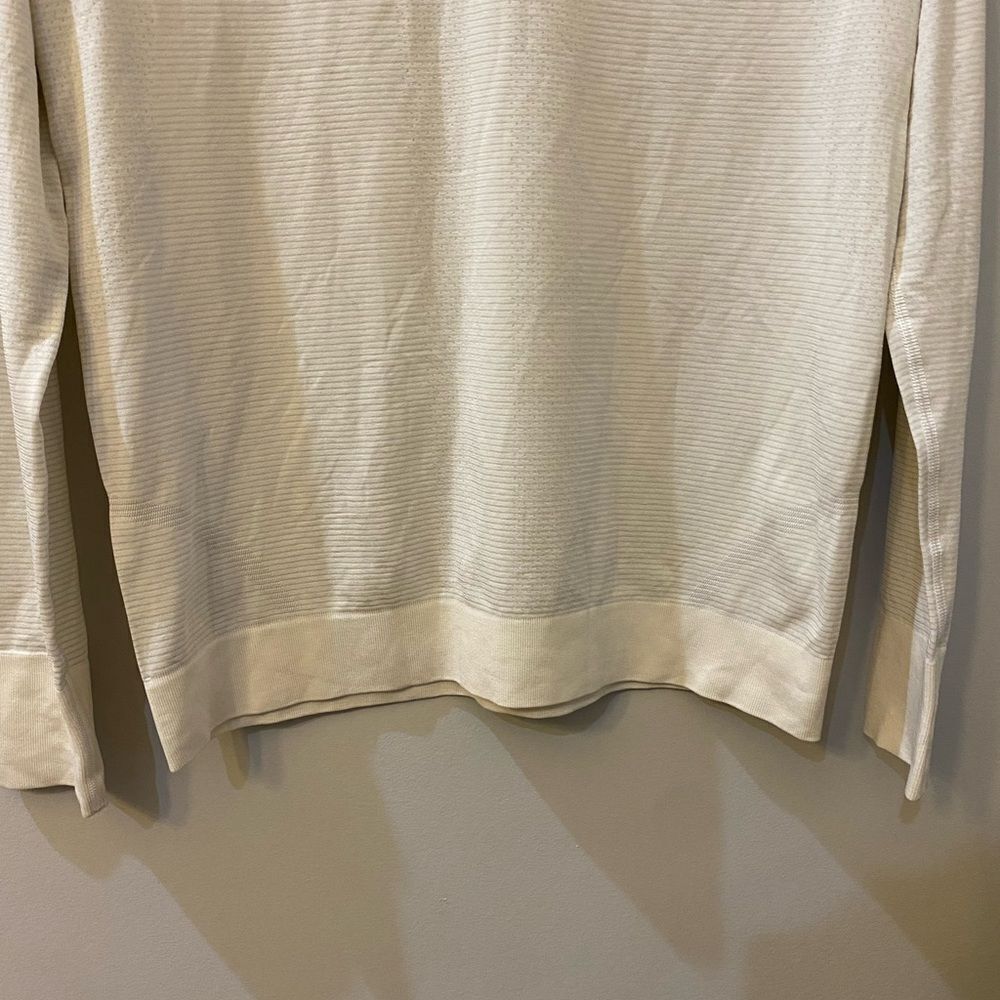 Lululemon Swift Tech Long Sleeve Crewneck Shirt Women Size 8 - Picture 6 of 7